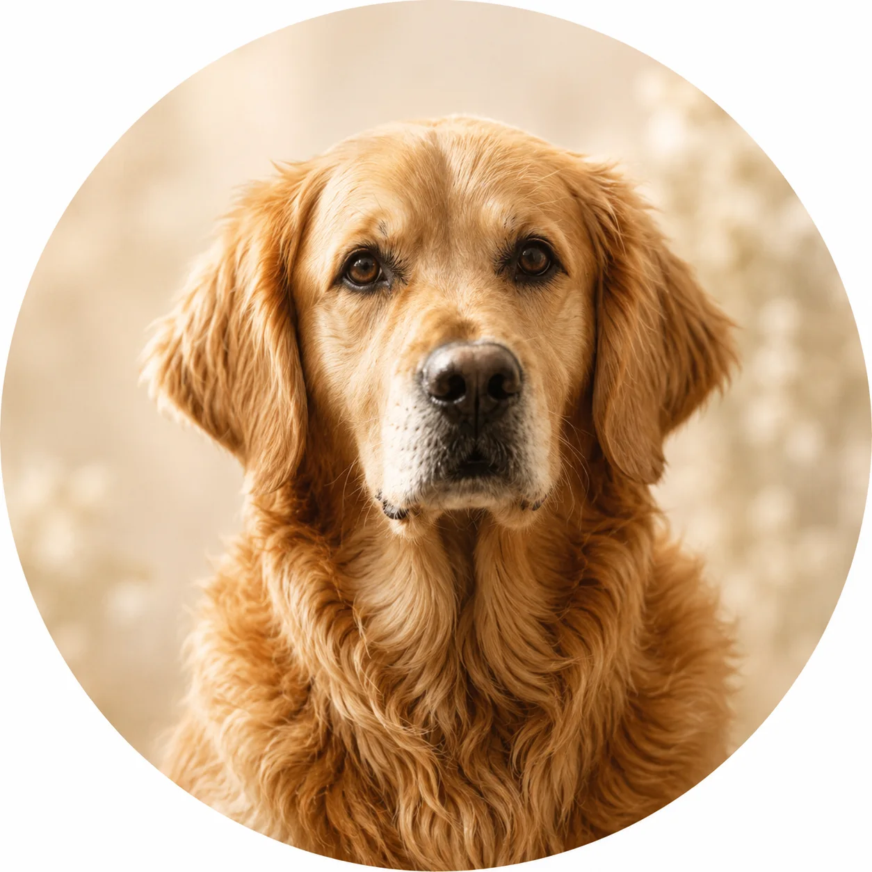 Golden retriever avatar